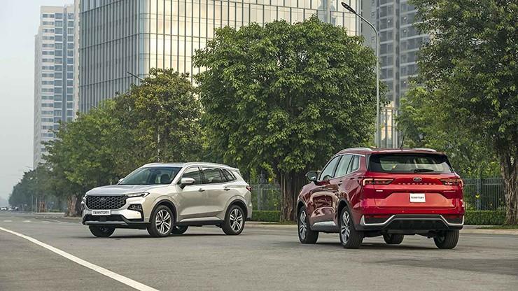 Giá xe Ford Territory tháng 6/2025, ưu đãi 100% phí trước bạ